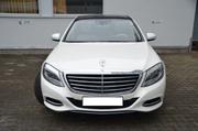 Встреча из роддома в городе Астана на Mercedes-Benz S-Class W222 Long 